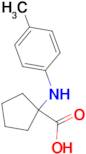 1-[(4-methylphenyl)amino]cyclopentanecarboxylic acid