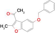 1-[5-(benzyloxy)-2-methyl-1-benzofuran-3-yl]ethanone