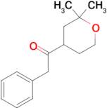 1-(2,2-dimethyltetrahydro-2H-pyran-4-yl)-2-phenylethanone