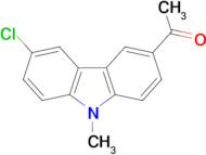 1-(6-chloro-9-methyl-9H-carbazol-3-yl)ethanone