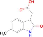 (6-methyl-2-oxo-2,3-dihydro-1H-indol-3-yl)acetic acid