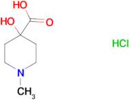 4-hydroxy-1-methyl-4-piperidinecarboxylic acid hydrochloride