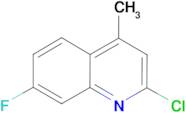 2-chloro-7-fluoro-4-methylquinoline