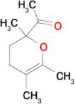 1-(2,5,6-trimethyl-3,4-dihydro-2H-pyran-2-yl)ethanone