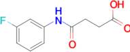 4-[(3-fluorophenyl)amino]-4-oxobutanoic acid