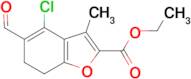 ethyl 4-chloro-5-formyl-3-methyl-6,7-dihydro-1-benzofuran-2-carboxylate