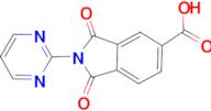 1,3-dioxo-2-pyrimidin-2-ylisoindoline-5-carboxylic acid