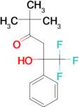 6,6,6-trifluoro-5-hydroxy-2,2-dimethyl-5-phenylhexan-3-one