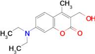 7-(diethylamino)-3-(hydroxymethyl)-4-methyl-2H-chromen-2-one