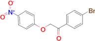 1-(4-bromophenyl)-2-(4-nitrophenoxy)ethanone