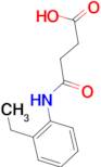 4-[(2-ethylphenyl)amino]-4-oxobutanoic acid