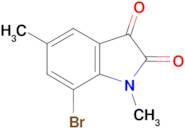 7-bromo-1,5-dimethyl-1H-indole-2,3-dione