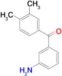 (3-aminophenyl)(3,4-dimethylphenyl)methanone