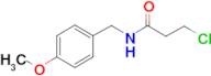 3-chloro-N-(4-methoxybenzyl)propanamide