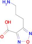 4-(3-aminopropyl)-1,2,5-oxadiazole-3-carboxylic acid