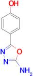 4-(5-amino-1,3,4-oxadiazol-2-yl)phenol