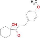 1-(1-hydroxycyclohexyl)-3-(4-methoxyphenyl)propan-1-one