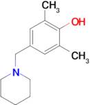 2,6-dimethyl-4-(1-piperidinylmethyl)phenol