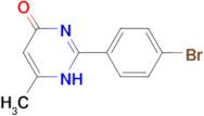 2-(4-bromophenyl)-6-methyl-4-pyrimidinol