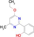 2-(4-ethoxy-6-methyl-2-pyrimidinyl)phenol