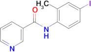 N-(4-iodo-2-methylphenyl)nicotinamide