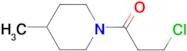 1-(3-chloropropanoyl)-4-methylpiperidine