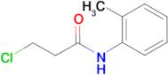 3-chloro-N-(2-methylphenyl)propanamide