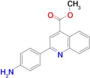 methyl 2-(4-aminophenyl)quinoline-4-carboxylate