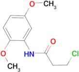 3-chloro-N-(2,5-dimethoxyphenyl)propanamide