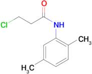 3-chloro-N-(2,5-dimethylphenyl)propanamide