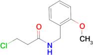 3-chloro-N-(2-methoxybenzyl)propanamide