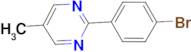 2-(4-bromophenyl)-5-methylpyrimidine