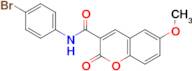 N-(4-bromophenyl)-6-methoxy-2-oxo-2H-chromene-3-carboxamide