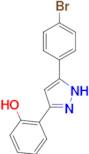 2-[5-(4-bromophenyl)-1H-pyrazol-3-yl]phenol