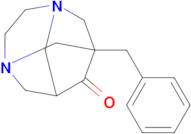 1-benzyl-3,6-diazatricyclo[4.3.1.1~3,8~]undecan-9-one