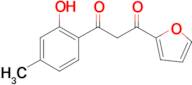 1-(2-furyl)-3-(2-hydroxy-4-methylphenyl)-1,3-propanedione