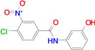 4-chloro-N-(3-hydroxyphenyl)-3-nitrobenzamide