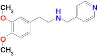 2-(3,4-dimethoxyphenyl)-N-(pyridin-4-ylmethyl)ethanamine