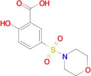 2-hydroxy-5-(morpholin-4-ylsulfonyl)benzoic acid