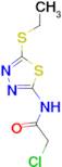 2-chloro-N-[5-(ethylthio)-1,3,4-thiadiazol-2-yl]acetamide