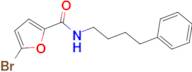 5-bromo-N-(4-phenylbutyl)-2-furamide