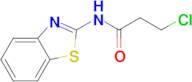 N-1,3-benzothiazol-2-yl-3-chloropropanamide