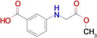 3-[(2-methoxy-2-oxoethyl)amino]benzoic acid