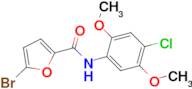 5-bromo-N-(4-chloro-2,5-dimethoxyphenyl)-2-furamide