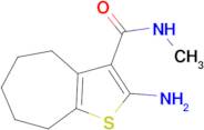 2-amino-N-methyl-5,6,7,8-tetrahydro-4H-cyclohepta[b]thiophene-3-carboxamide