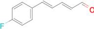 (2E,4E)-5-(4-fluorophenyl)penta-2,4-dienal