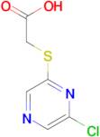 [(6-chloropyrazin-2-yl)thio]acetic acid