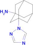 3-(1H-1,2,4-triazol-1-yl)-1-adamantanamine
