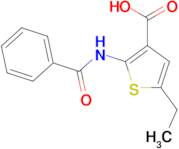 2-(benzoylamino)-5-ethylthiophene-3-carboxylic acid