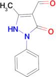 5-hydroxy-3-methyl-1-phenyl-1H-pyrazole-4-carbaldehyde